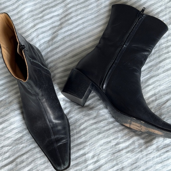 SALPY Leather Ankle boot - Picture 5 of 7